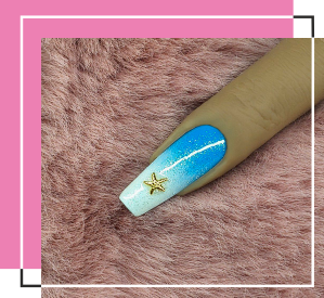 Blue Ocean Nails